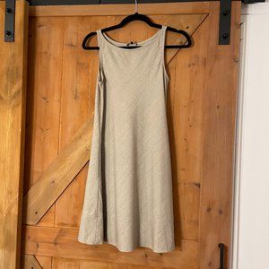 Theory, size 0, beige, sleeveless dress